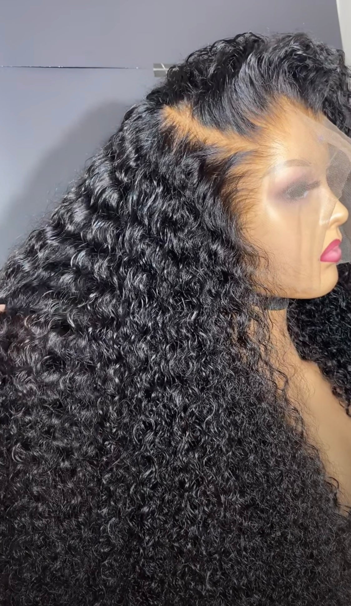 Bermese Curly Frontal Units